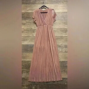 Baltic Born Mauve Pleated Dress